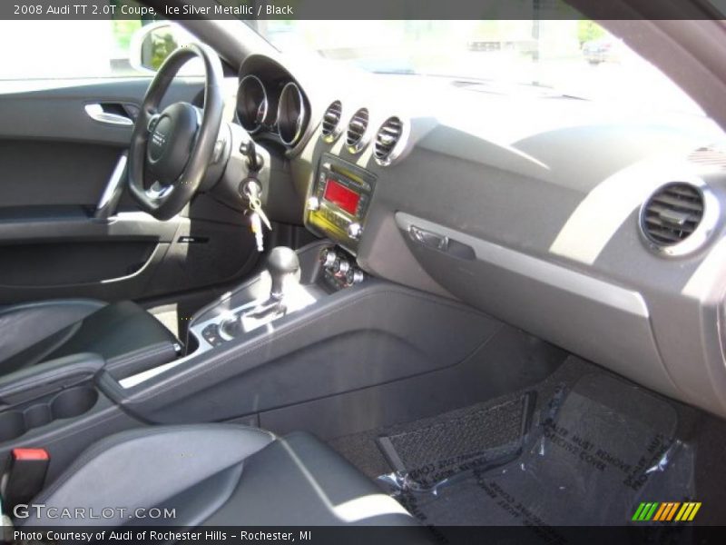 Ice Silver Metallic / Black 2008 Audi TT 2.0T Coupe