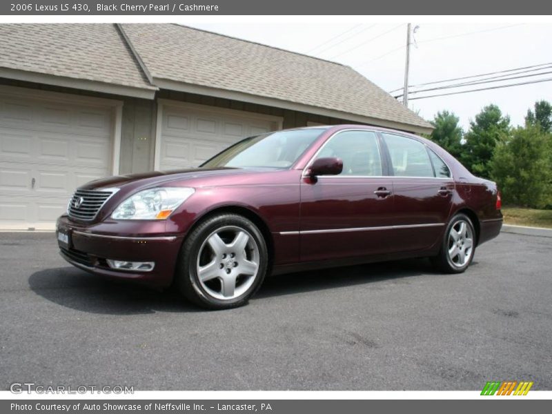 Black Cherry Pearl / Cashmere 2006 Lexus LS 430