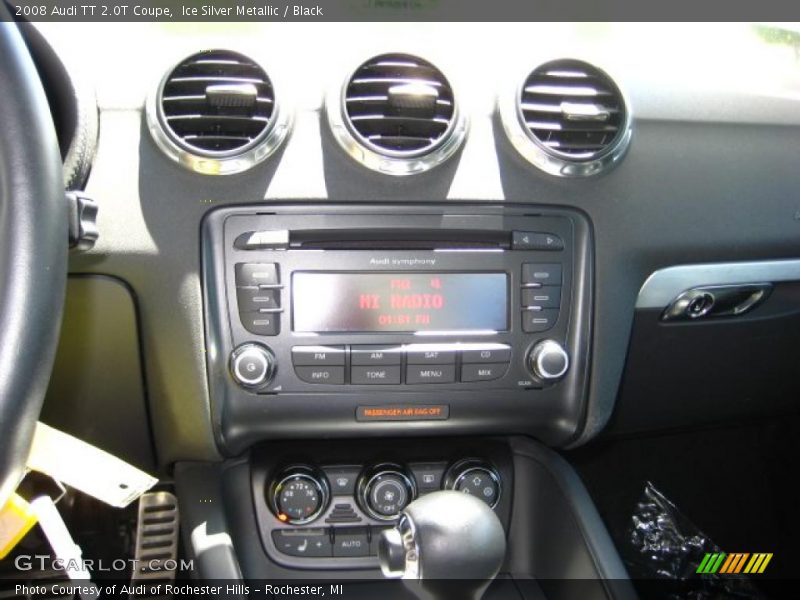 Ice Silver Metallic / Black 2008 Audi TT 2.0T Coupe