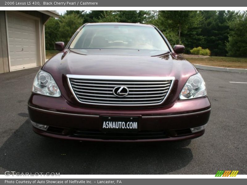 Black Cherry Pearl / Cashmere 2006 Lexus LS 430