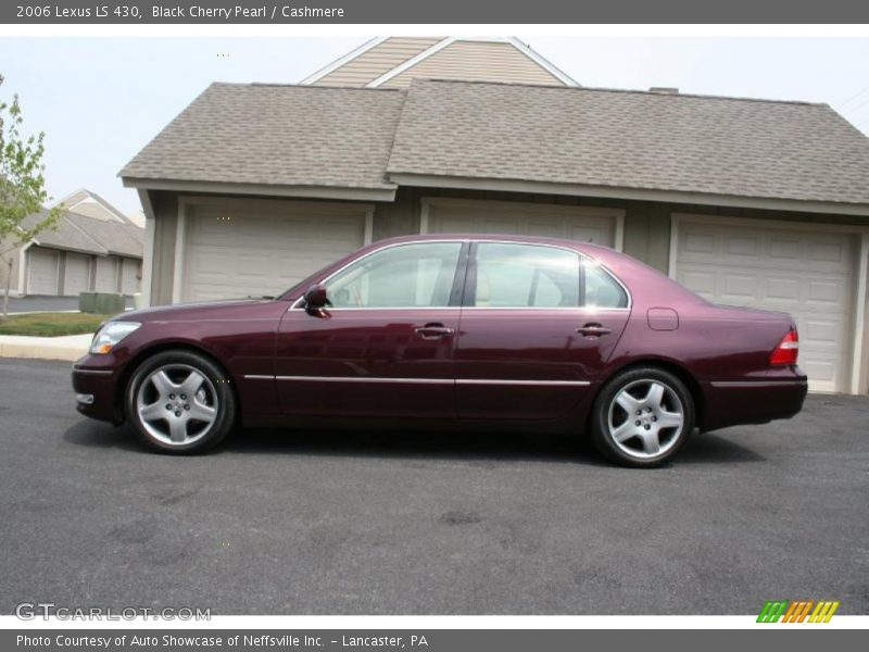 Black Cherry Pearl / Cashmere 2006 Lexus LS 430