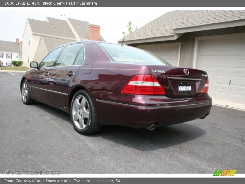 Black Cherry Pearl / Cashmere 2006 Lexus LS 430