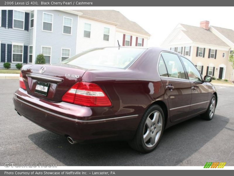 Black Cherry Pearl / Cashmere 2006 Lexus LS 430