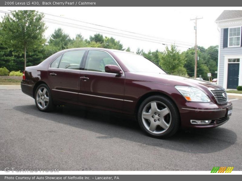 Black Cherry Pearl / Cashmere 2006 Lexus LS 430