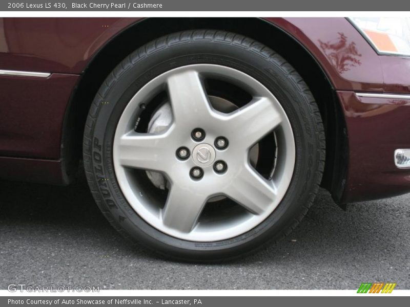 Black Cherry Pearl / Cashmere 2006 Lexus LS 430