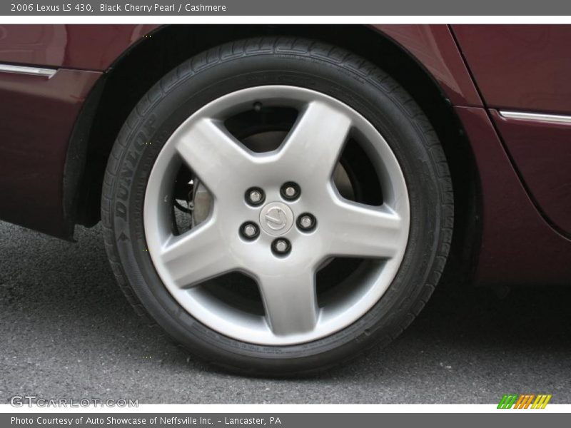 Black Cherry Pearl / Cashmere 2006 Lexus LS 430