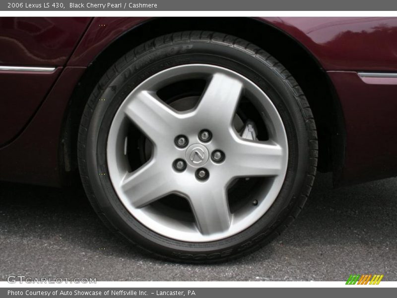 Black Cherry Pearl / Cashmere 2006 Lexus LS 430