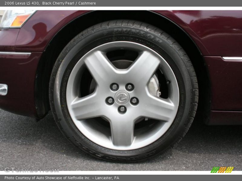 Black Cherry Pearl / Cashmere 2006 Lexus LS 430