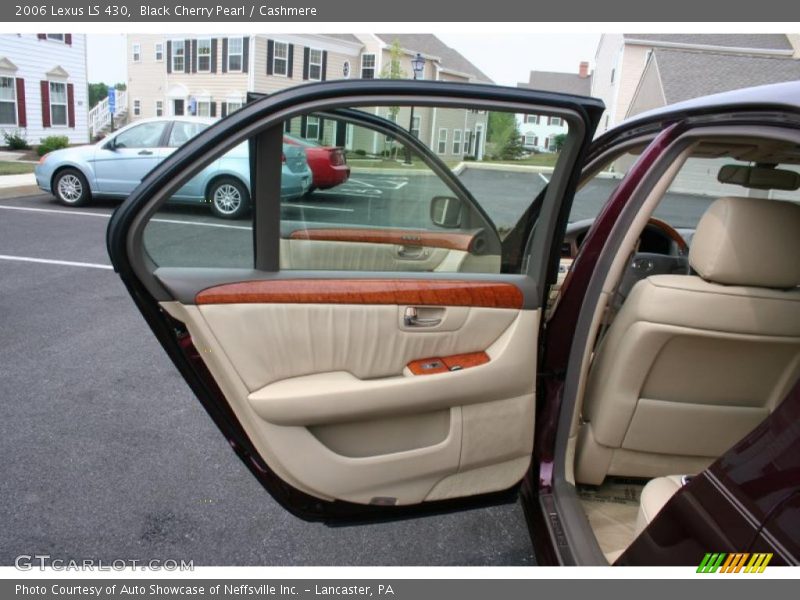 Black Cherry Pearl / Cashmere 2006 Lexus LS 430