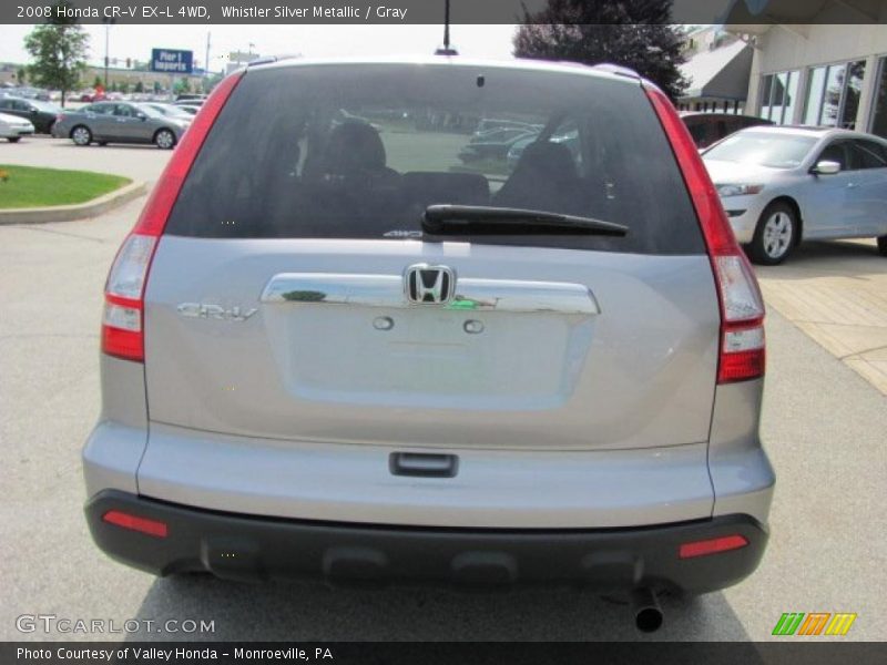Whistler Silver Metallic / Gray 2008 Honda CR-V EX-L 4WD