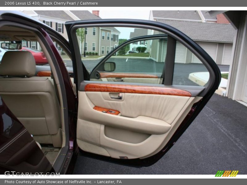 Black Cherry Pearl / Cashmere 2006 Lexus LS 430