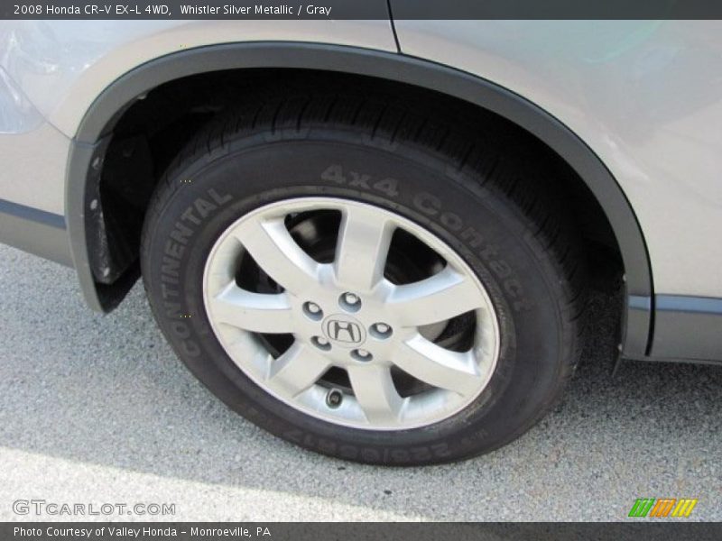Whistler Silver Metallic / Gray 2008 Honda CR-V EX-L 4WD