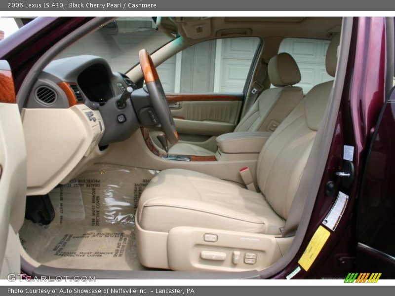 Black Cherry Pearl / Cashmere 2006 Lexus LS 430