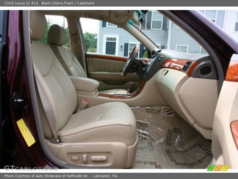 Black Cherry Pearl / Cashmere 2006 Lexus LS 430