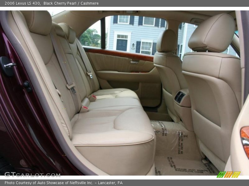 Black Cherry Pearl / Cashmere 2006 Lexus LS 430