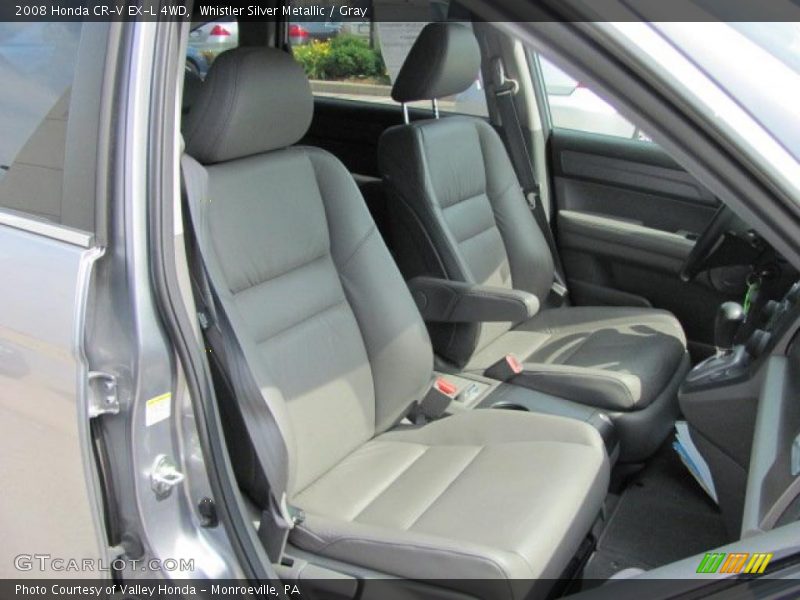 Whistler Silver Metallic / Gray 2008 Honda CR-V EX-L 4WD