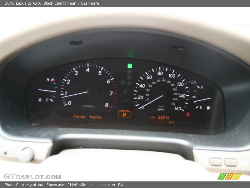 Black Cherry Pearl / Cashmere 2006 Lexus LS 430