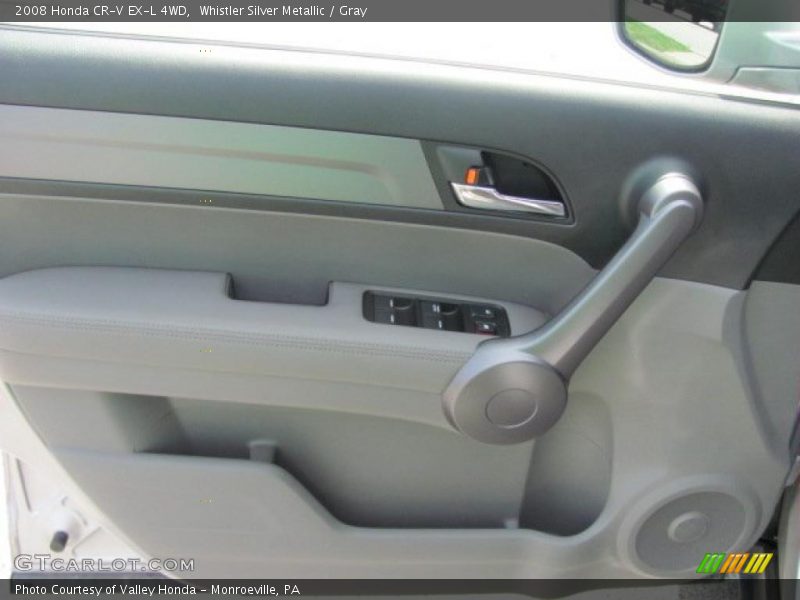 Whistler Silver Metallic / Gray 2008 Honda CR-V EX-L 4WD