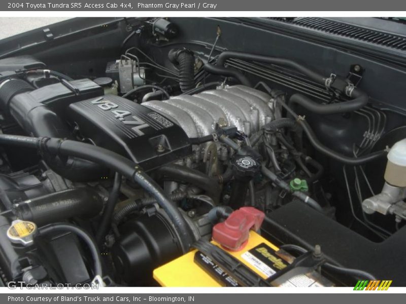 Phantom Gray Pearl / Gray 2004 Toyota Tundra SR5 Access Cab 4x4