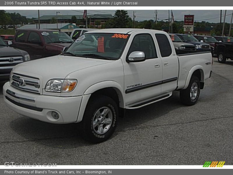 Natural White / Light Charcoal 2006 Toyota Tundra SR5 TRD Access Cab 4x4