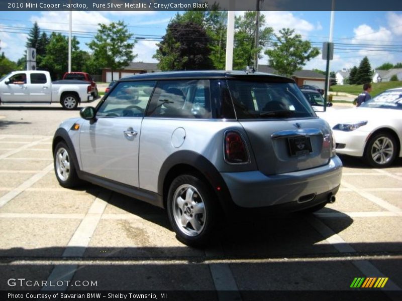Pure Silver Metallic / Grey/Carbon Black 2010 Mini Cooper Hardtop