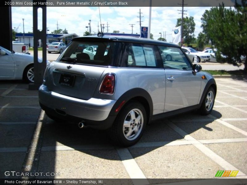 Pure Silver Metallic / Grey/Carbon Black 2010 Mini Cooper Hardtop