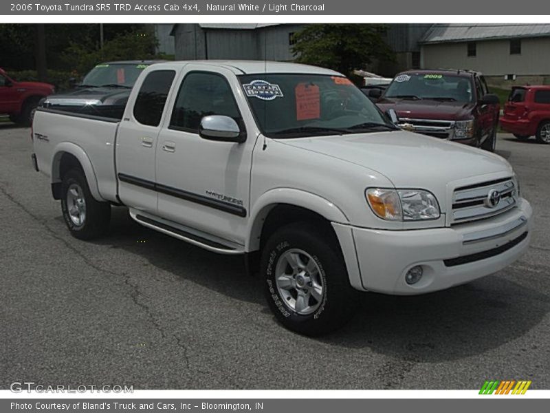 Natural White / Light Charcoal 2006 Toyota Tundra SR5 TRD Access Cab 4x4