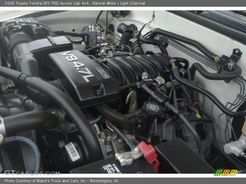 Natural White / Light Charcoal 2006 Toyota Tundra SR5 TRD Access Cab 4x4
