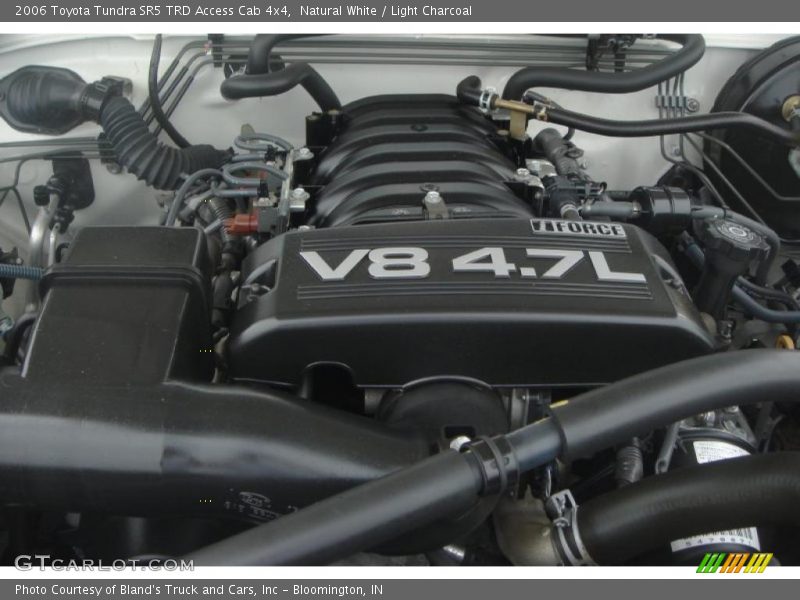 Natural White / Light Charcoal 2006 Toyota Tundra SR5 TRD Access Cab 4x4