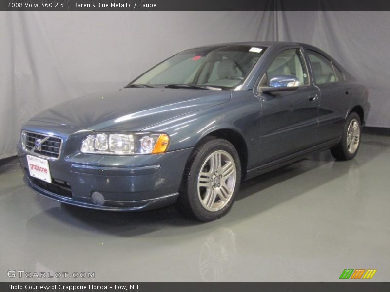 Barents Blue Metallic / Taupe 2008 Volvo S60 2.5T