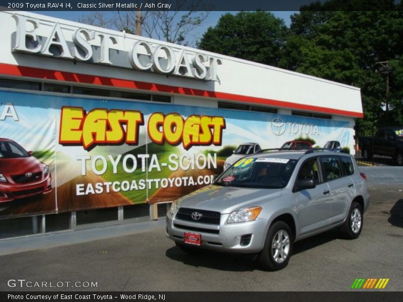 Classic Silver Metallic / Ash Gray 2009 Toyota RAV4 I4
