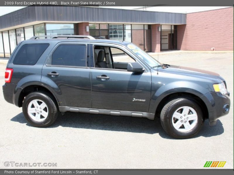 Black Pearl Slate Metallic / Stone 2009 Ford Escape Hybrid 4WD