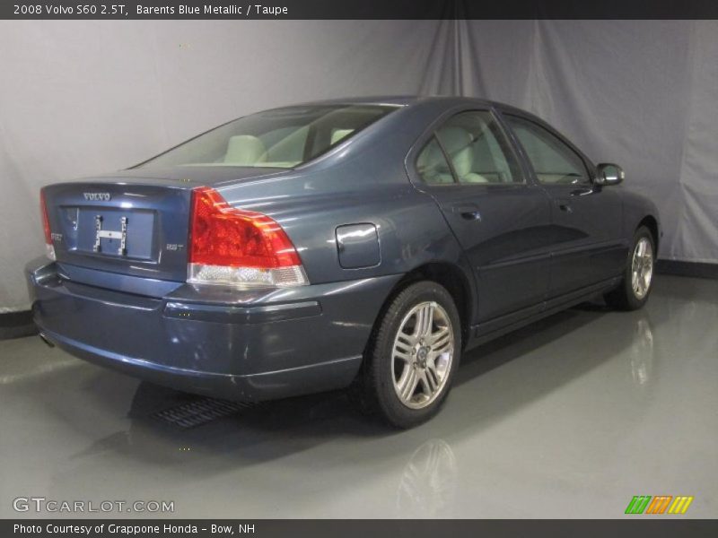 Barents Blue Metallic / Taupe 2008 Volvo S60 2.5T