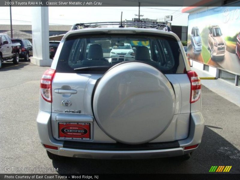 Classic Silver Metallic / Ash Gray 2009 Toyota RAV4 I4