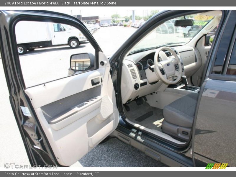 Black Pearl Slate Metallic / Stone 2009 Ford Escape Hybrid 4WD