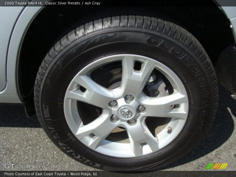 Classic Silver Metallic / Ash Gray 2009 Toyota RAV4 I4