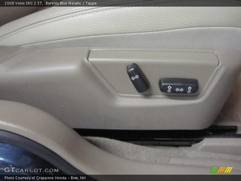Barents Blue Metallic / Taupe 2008 Volvo S60 2.5T