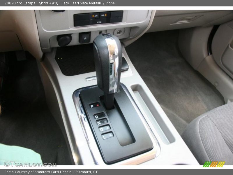 Black Pearl Slate Metallic / Stone 2009 Ford Escape Hybrid 4WD