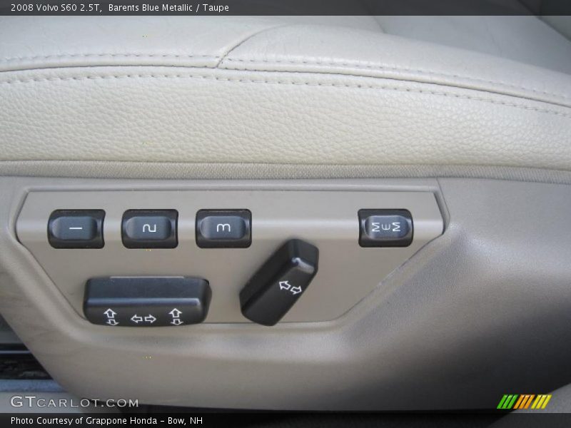 Barents Blue Metallic / Taupe 2008 Volvo S60 2.5T