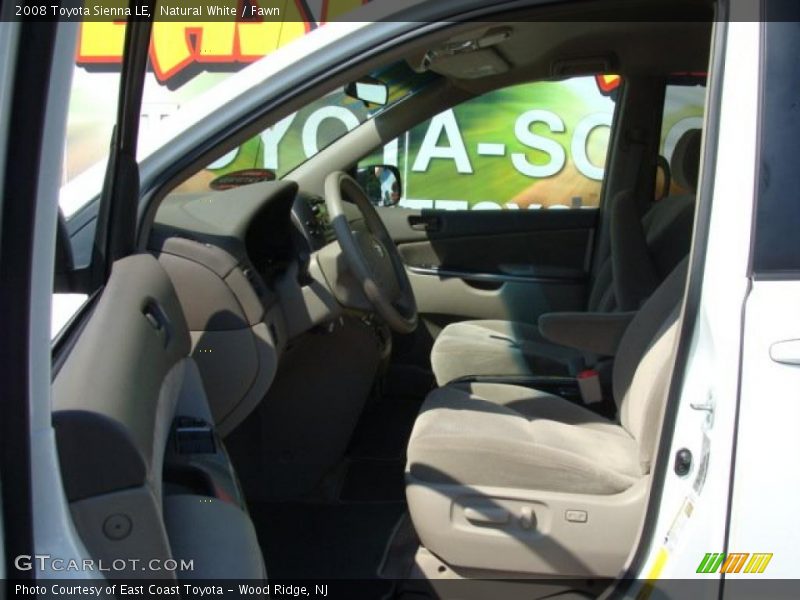 Natural White / Fawn 2008 Toyota Sienna LE