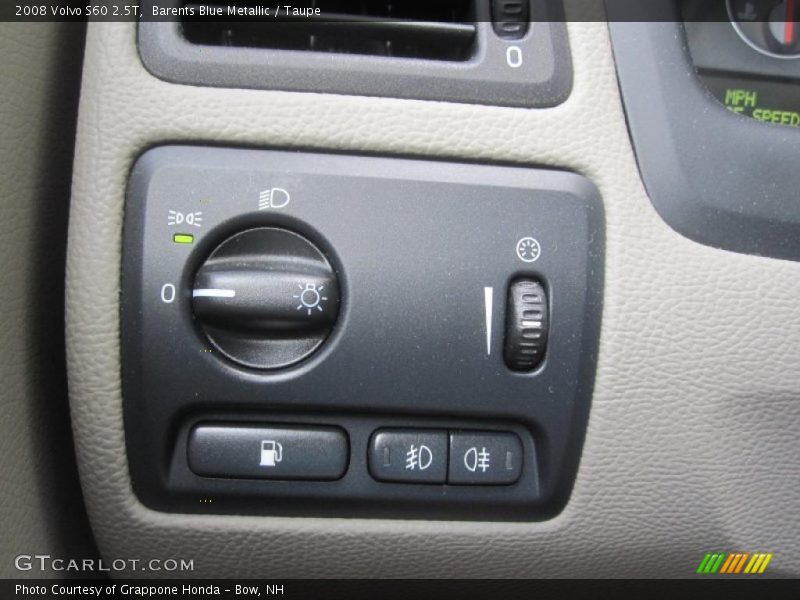 Barents Blue Metallic / Taupe 2008 Volvo S60 2.5T