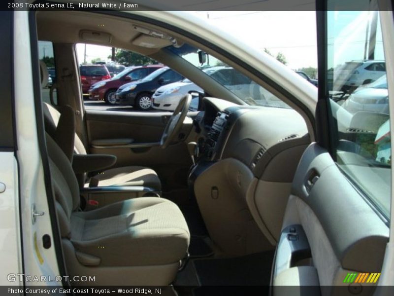 Natural White / Fawn 2008 Toyota Sienna LE