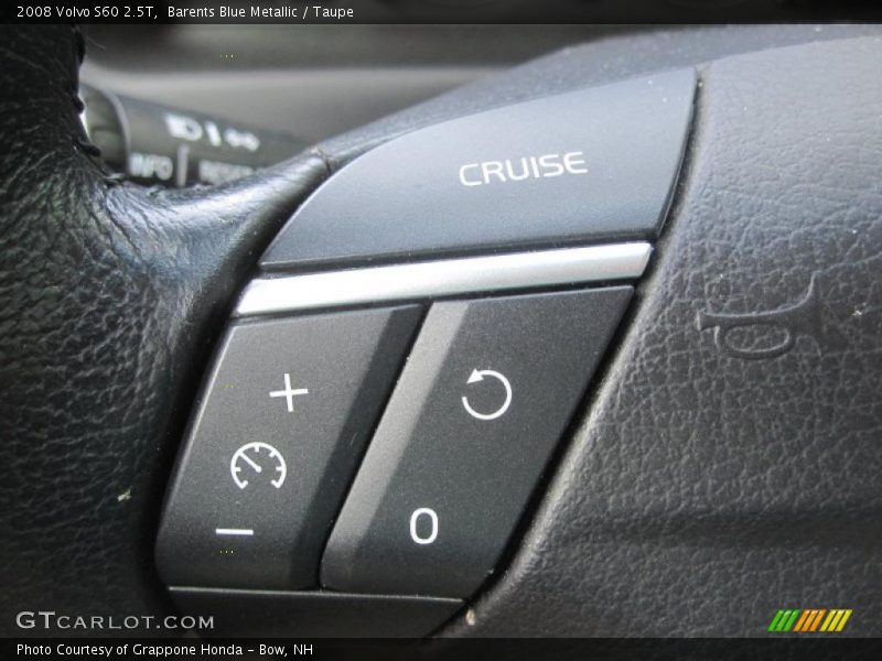 Barents Blue Metallic / Taupe 2008 Volvo S60 2.5T