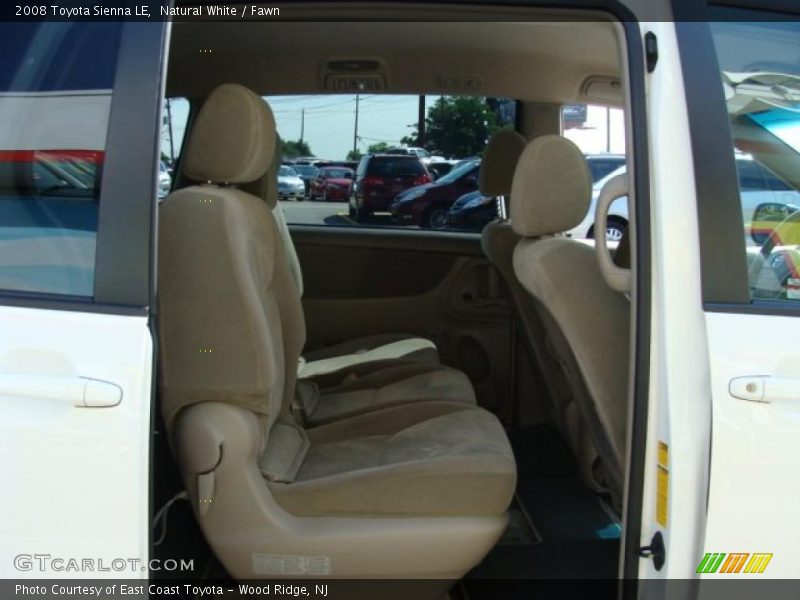 Natural White / Fawn 2008 Toyota Sienna LE