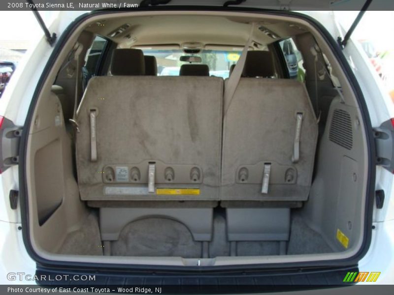 Natural White / Fawn 2008 Toyota Sienna LE