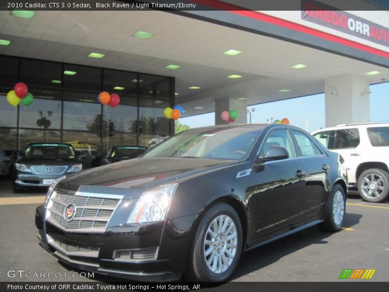 Black Raven / Light Titanium/Ebony 2010 Cadillac CTS 3.0 Sedan