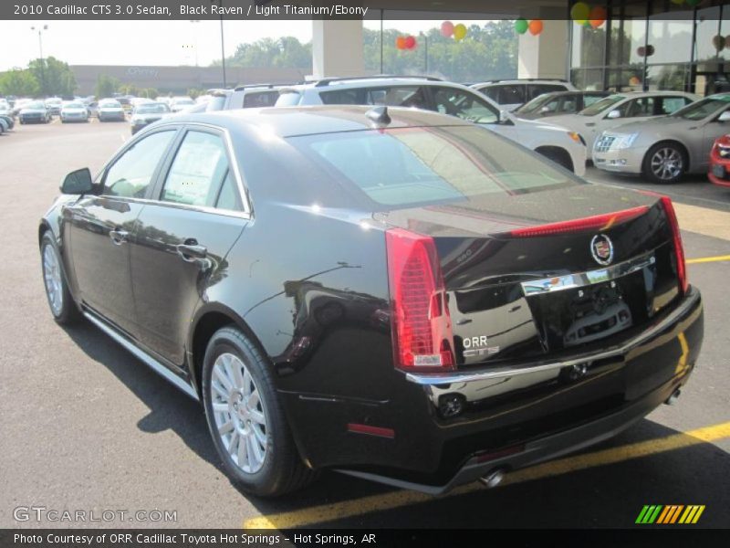 Black Raven / Light Titanium/Ebony 2010 Cadillac CTS 3.0 Sedan