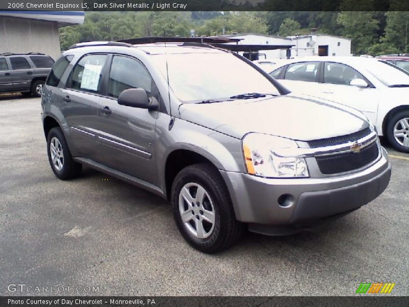 Dark Silver Metallic / Light Gray 2006 Chevrolet Equinox LS