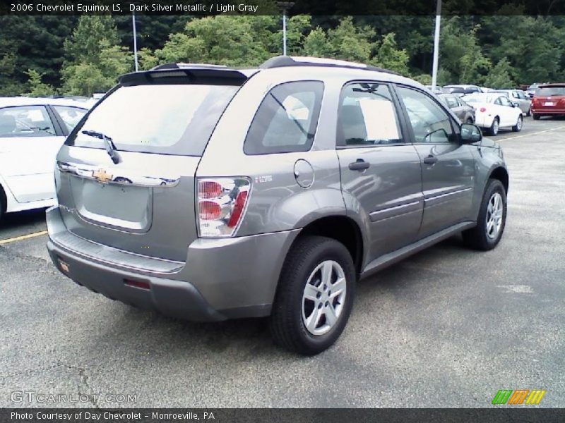 Dark Silver Metallic / Light Gray 2006 Chevrolet Equinox LS