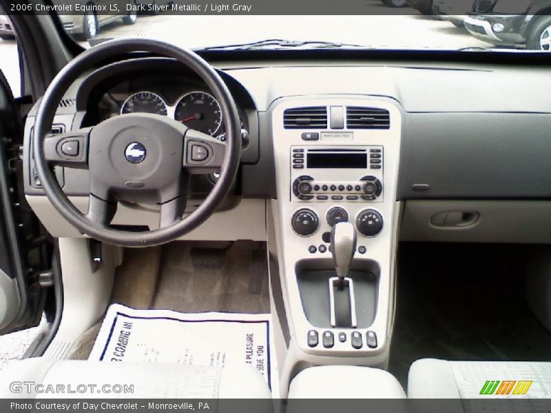 Dark Silver Metallic / Light Gray 2006 Chevrolet Equinox LS